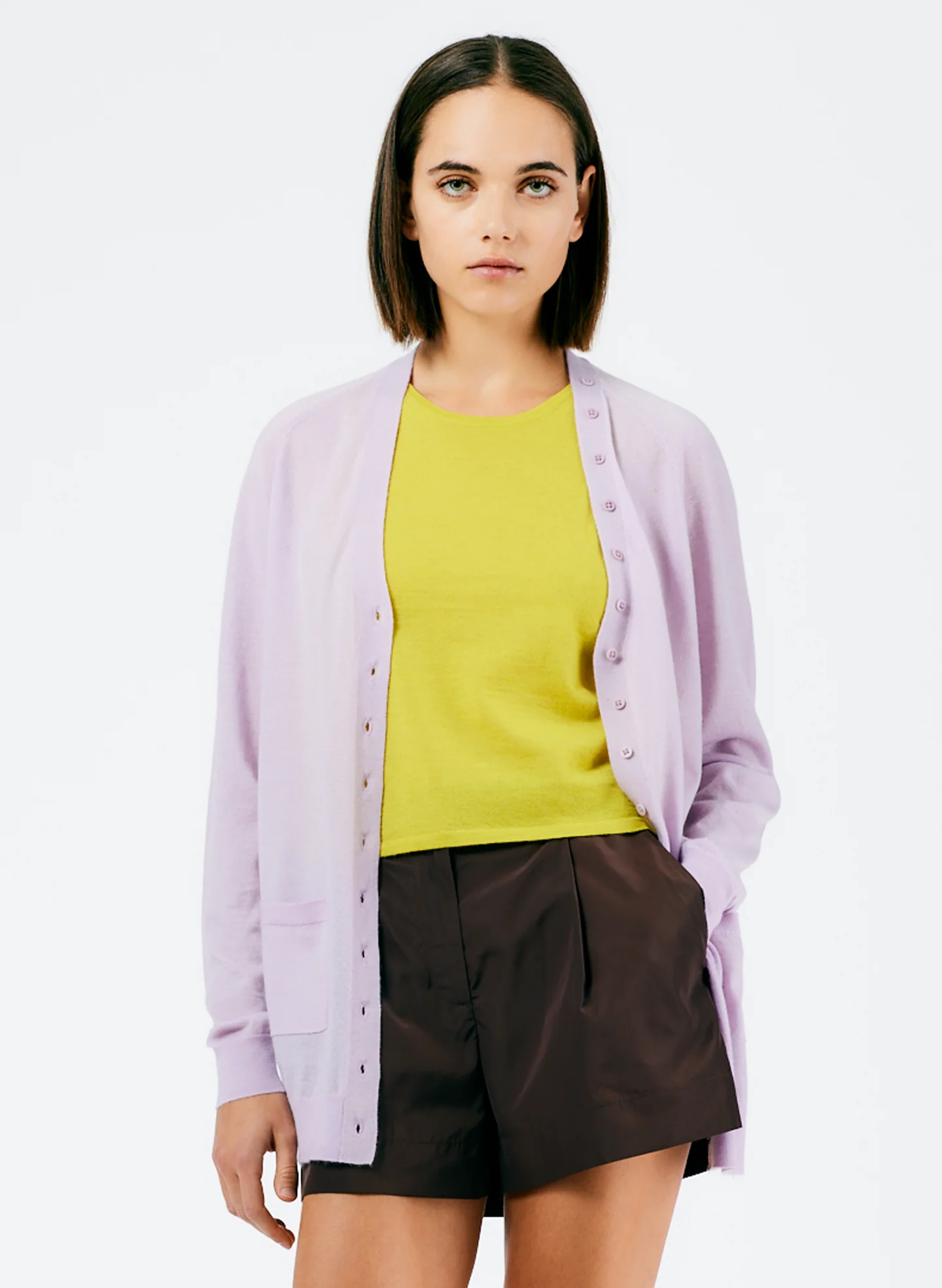 Tissue Cashmere Cardigan
