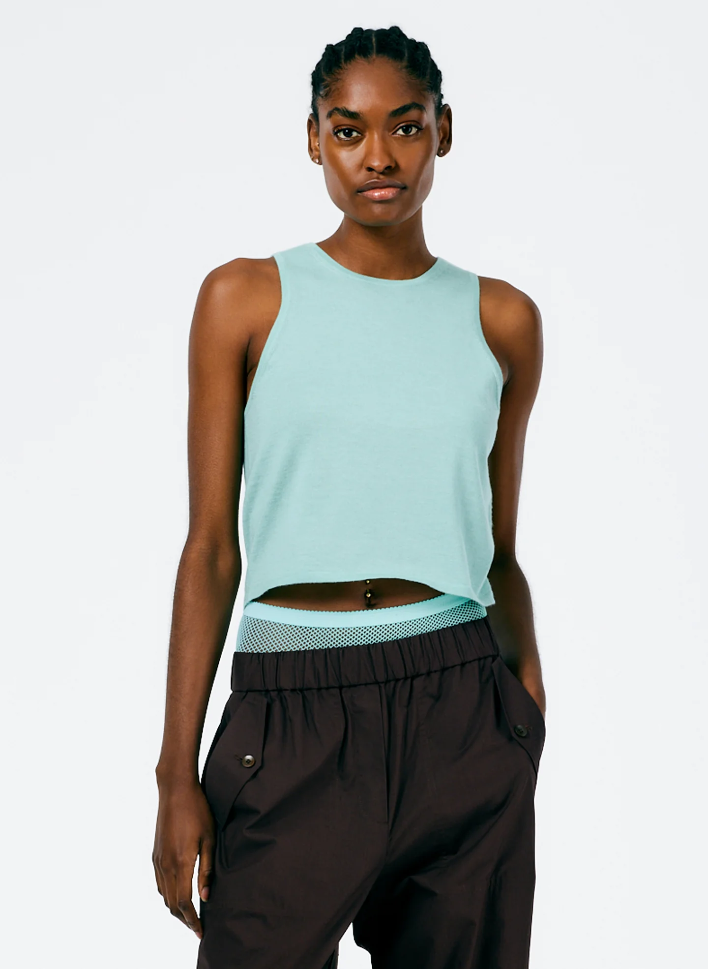 Tissue Cashmere Tank