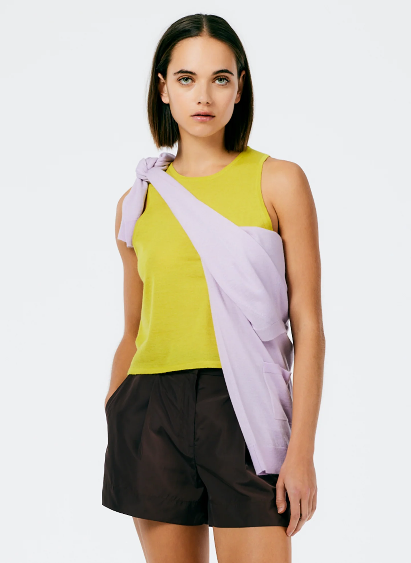Tissue Cashmere Tank