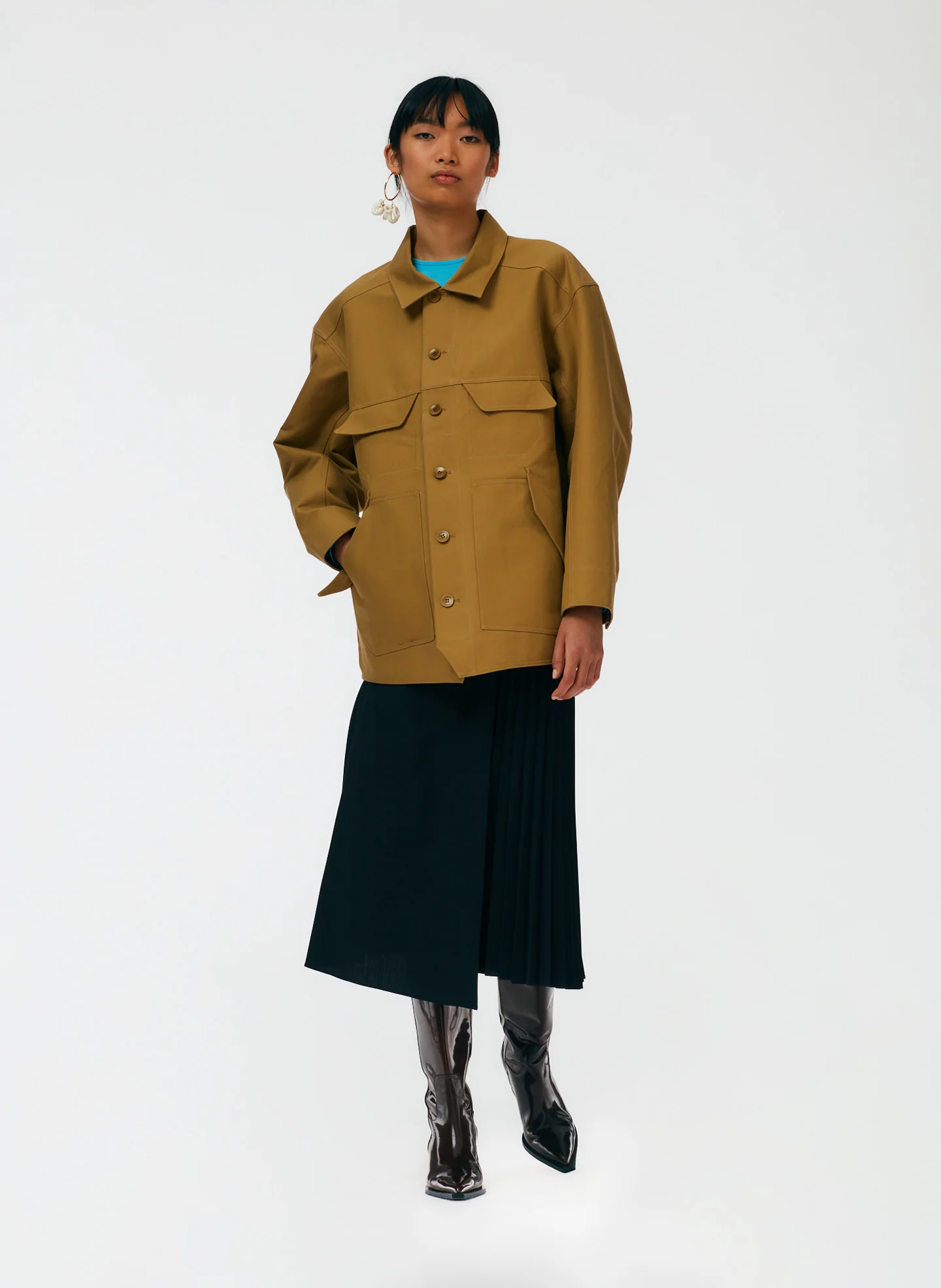 Trench Jean Jacket - Image 5