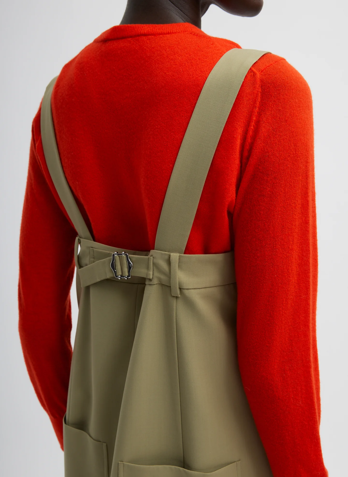 Tropical Wool Convertible Overall Skirt - Image 15