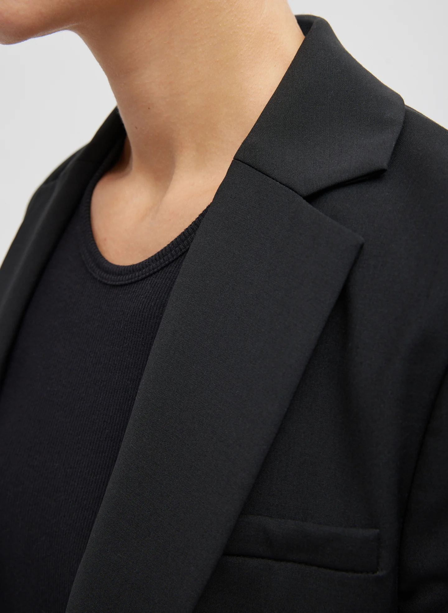 Tropical Wool Cutout Sleeve Marlon Blazer - Image 3