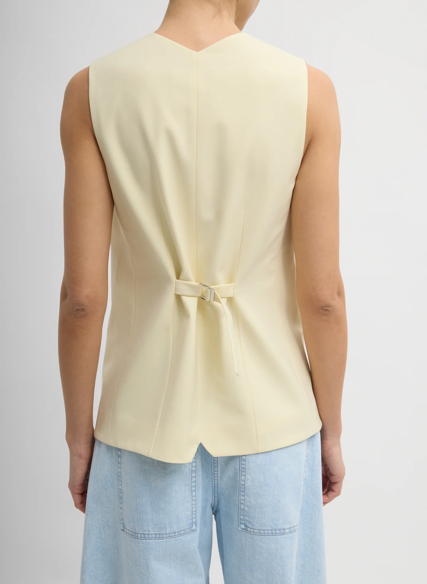 Tropical Wool Easy Vest - Image 4