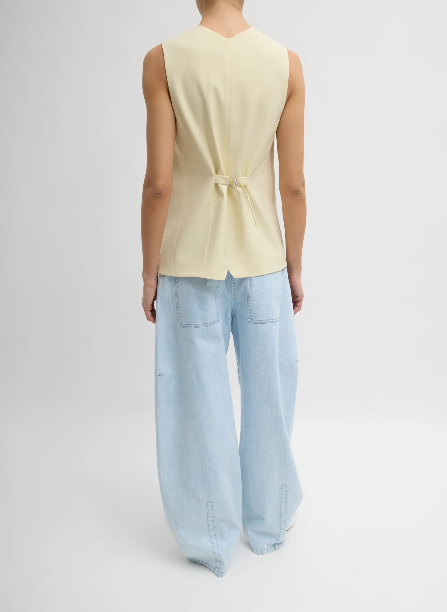 Tropical Wool Easy Vest - Image 7