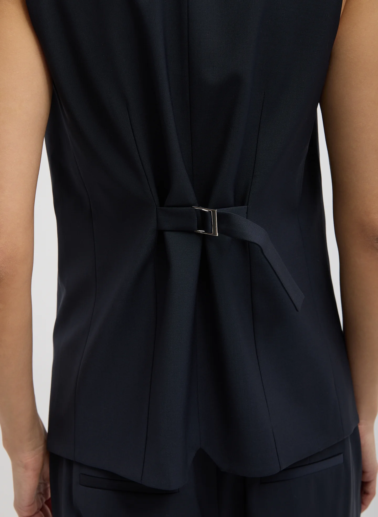 Tropical Wool Easy Vest - Image 5