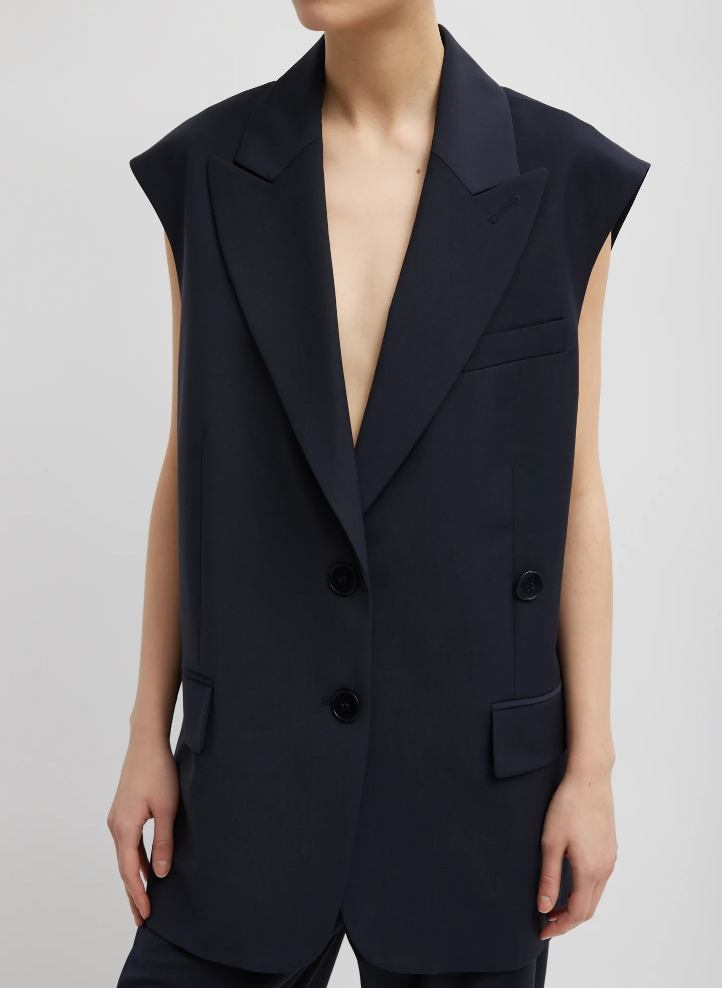 Tropical Wool Liam Vest - Image 5
