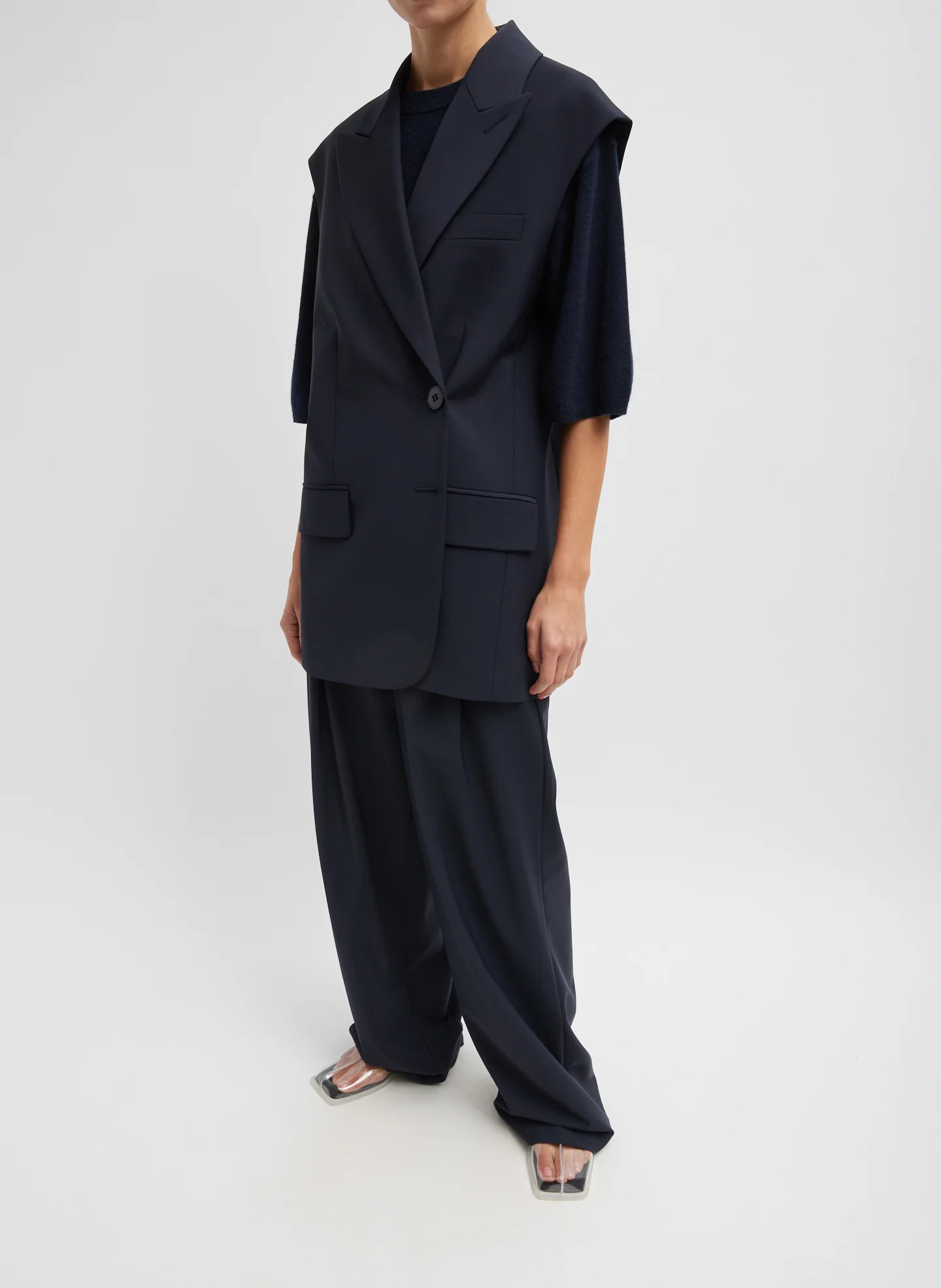Tropical Wool Liam Vest - Image 7