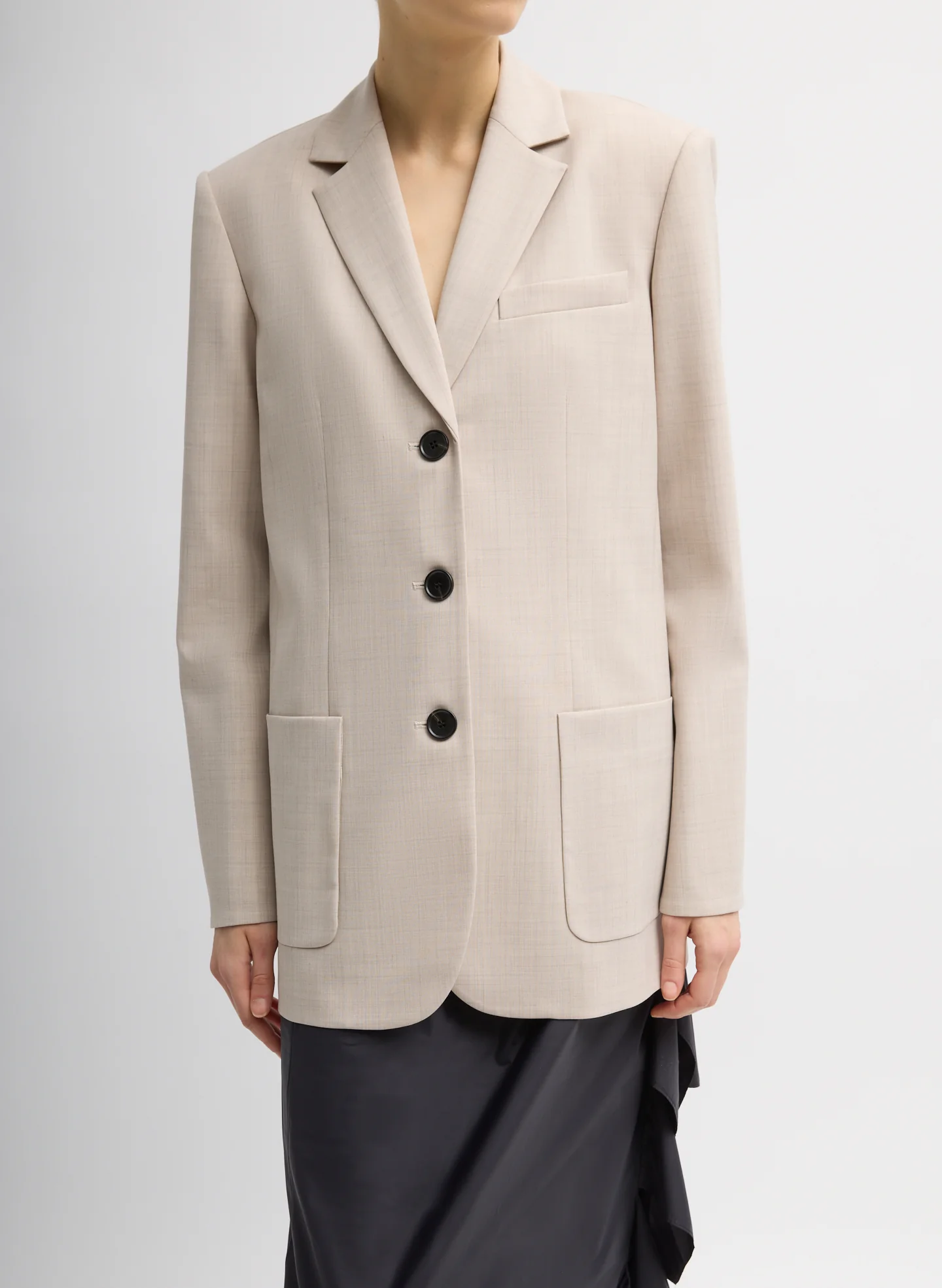 Tropical Wool Max Blazer