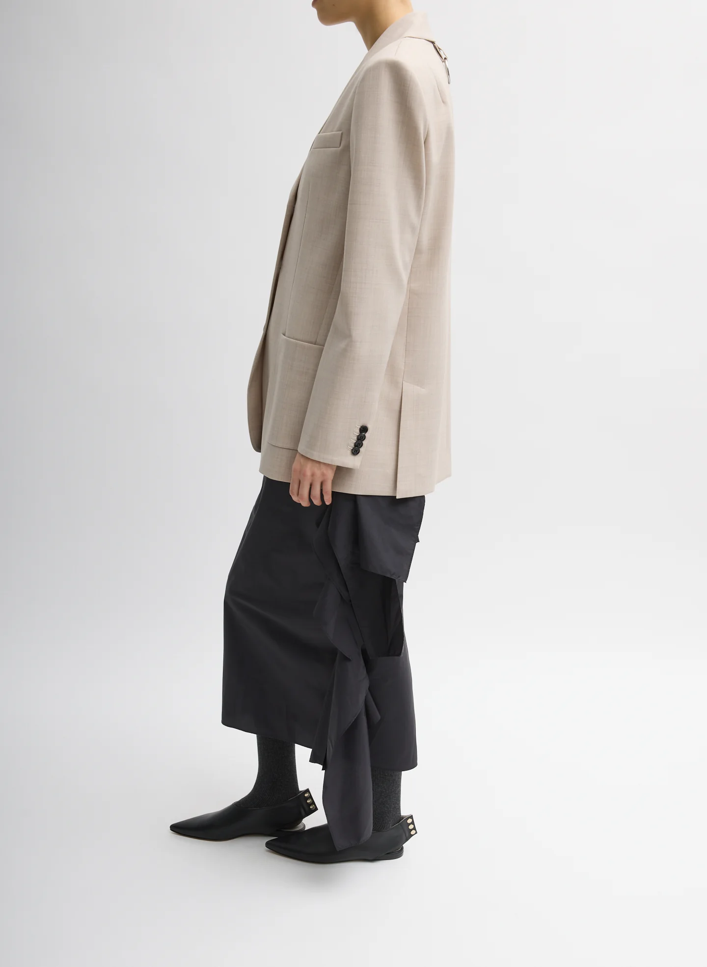 Tropical Wool Max Blazer - Image 3