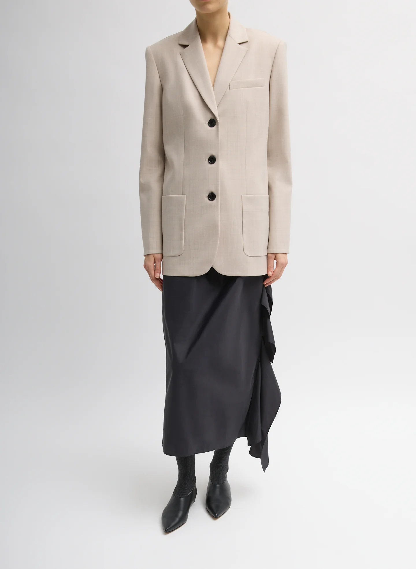 Tropical Wool Max Blazer - Image 5