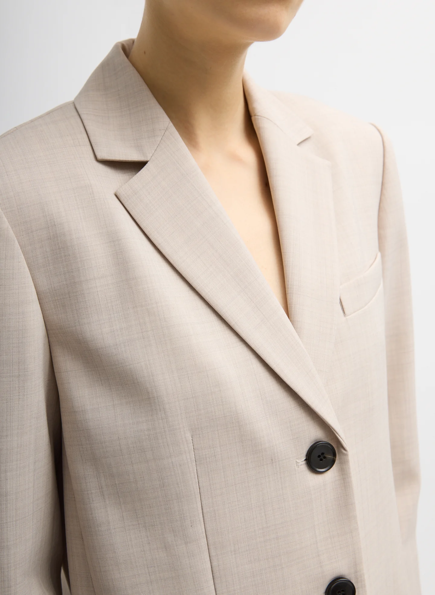 Tropical Wool Max Blazer - Image 6