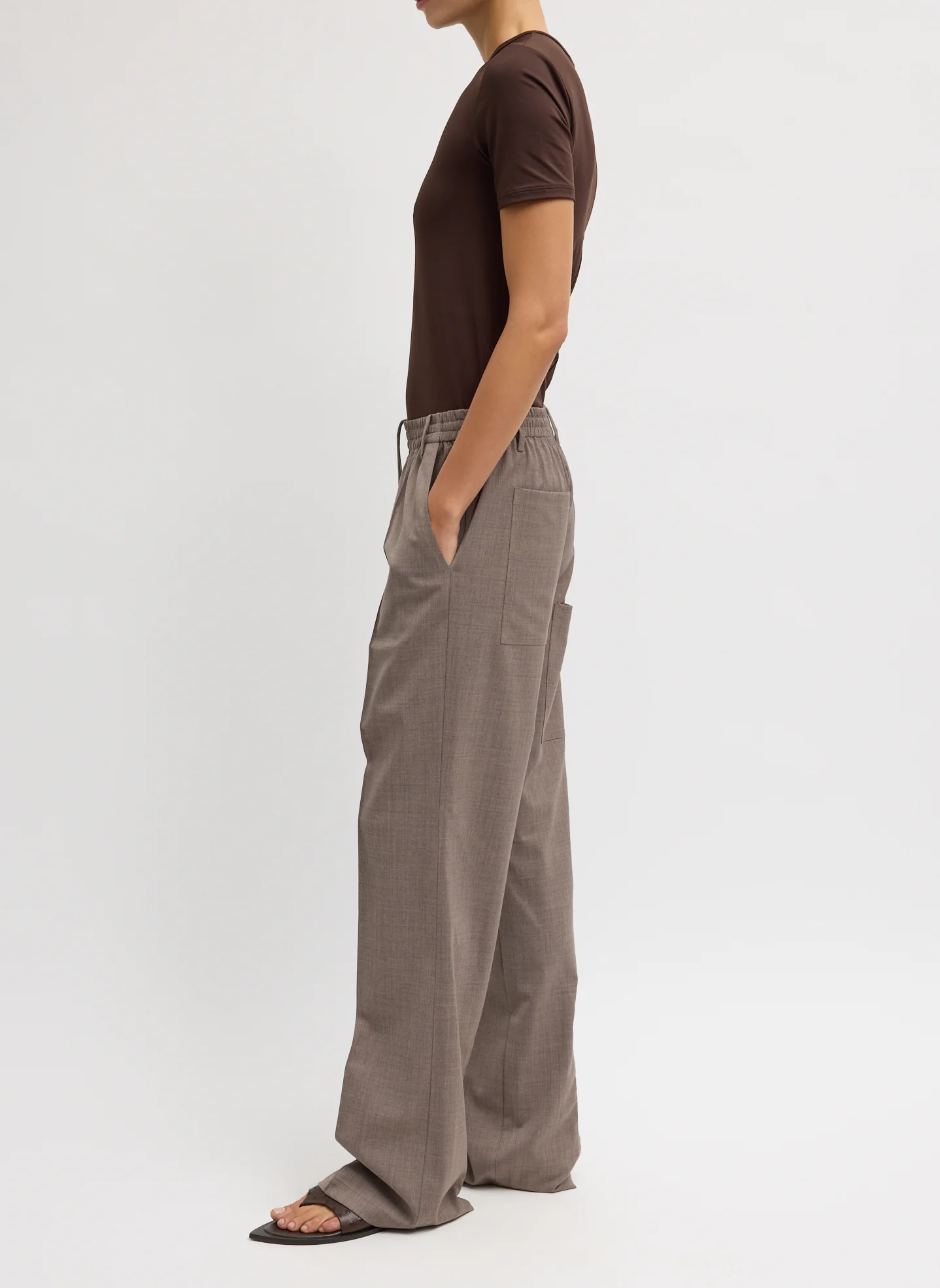Tropical Wool Scottie Jogger - Image 3