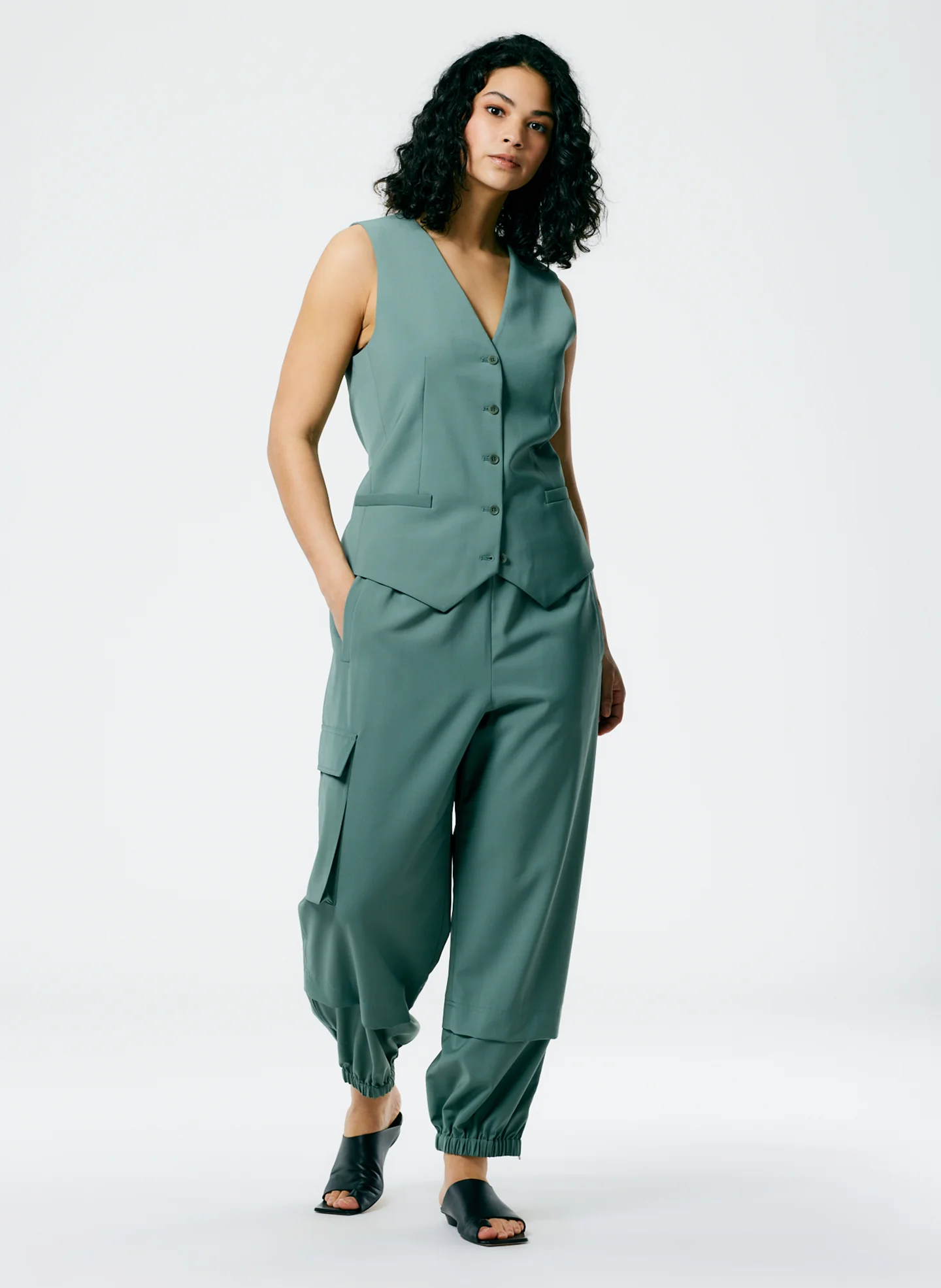 Tropical Wool Vest - Image 2
