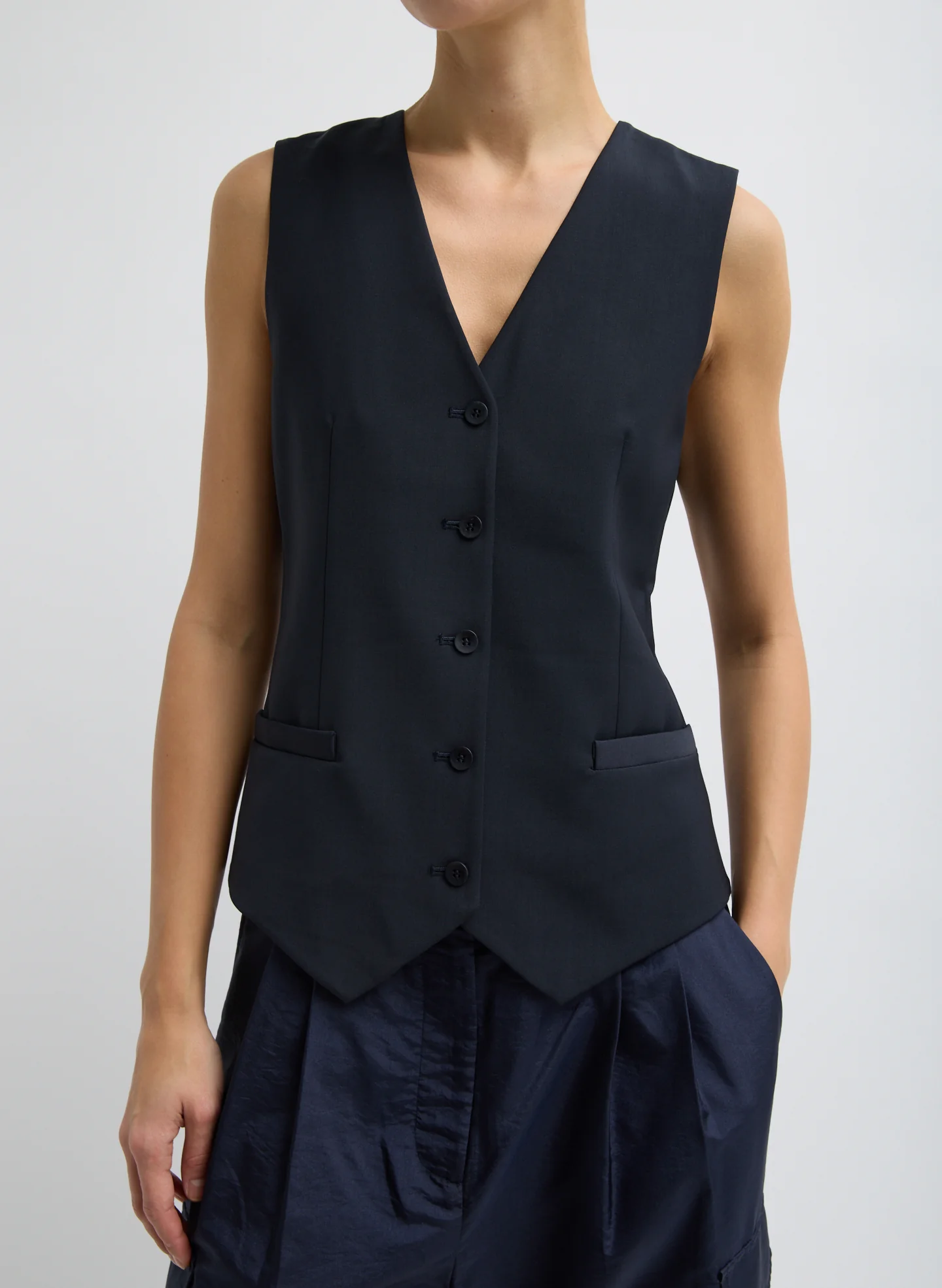 Tropical Wool Vest