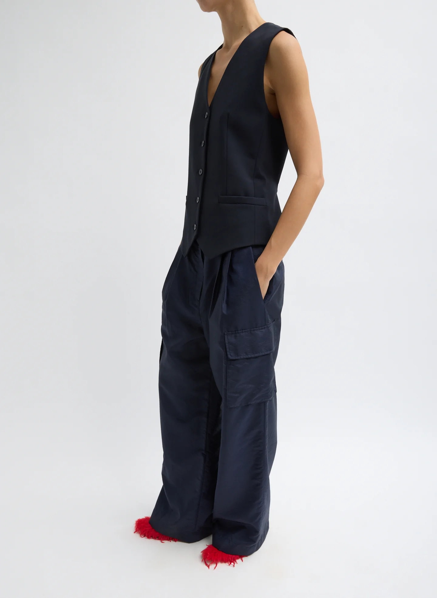 Tropical Wool Vest - Image 5