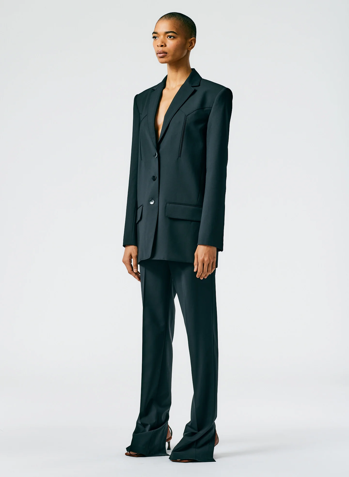 Tropical Wool Western Blazer - Image 5