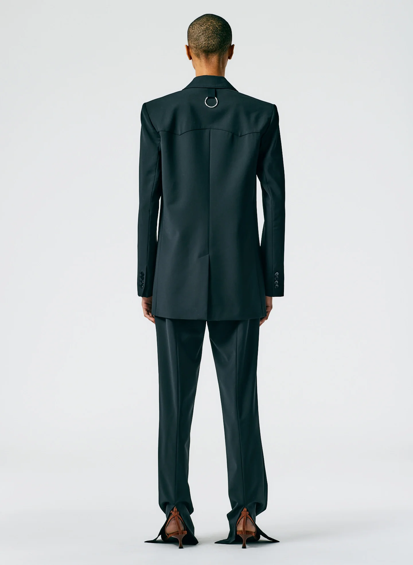 Tropical Wool Western Blazer - Image 6
