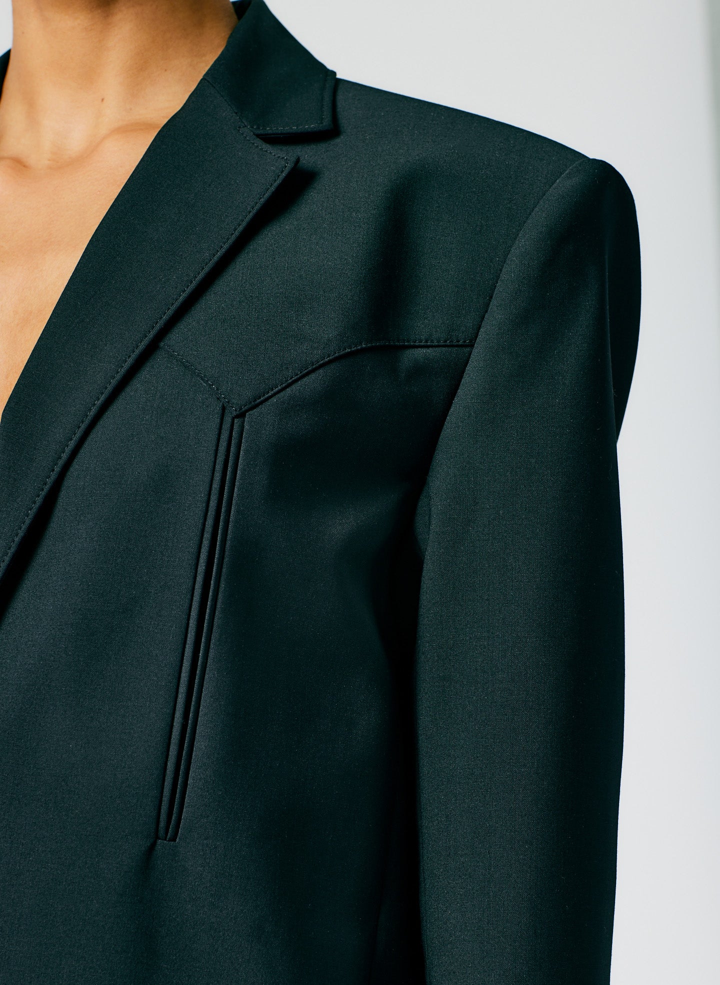 Tropical Wool Western Blazer - Image 7