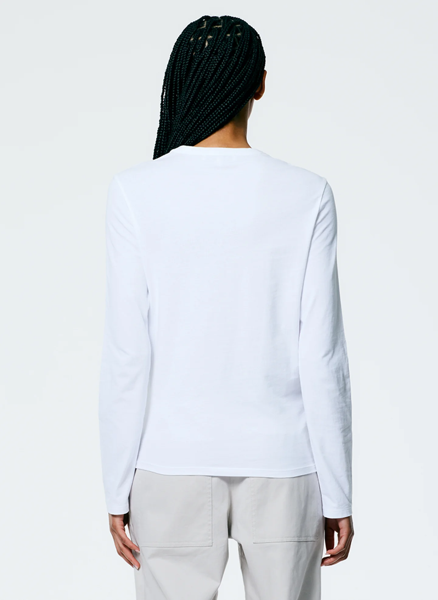 Long Sleeve Fitted T-Shirt - Image 3