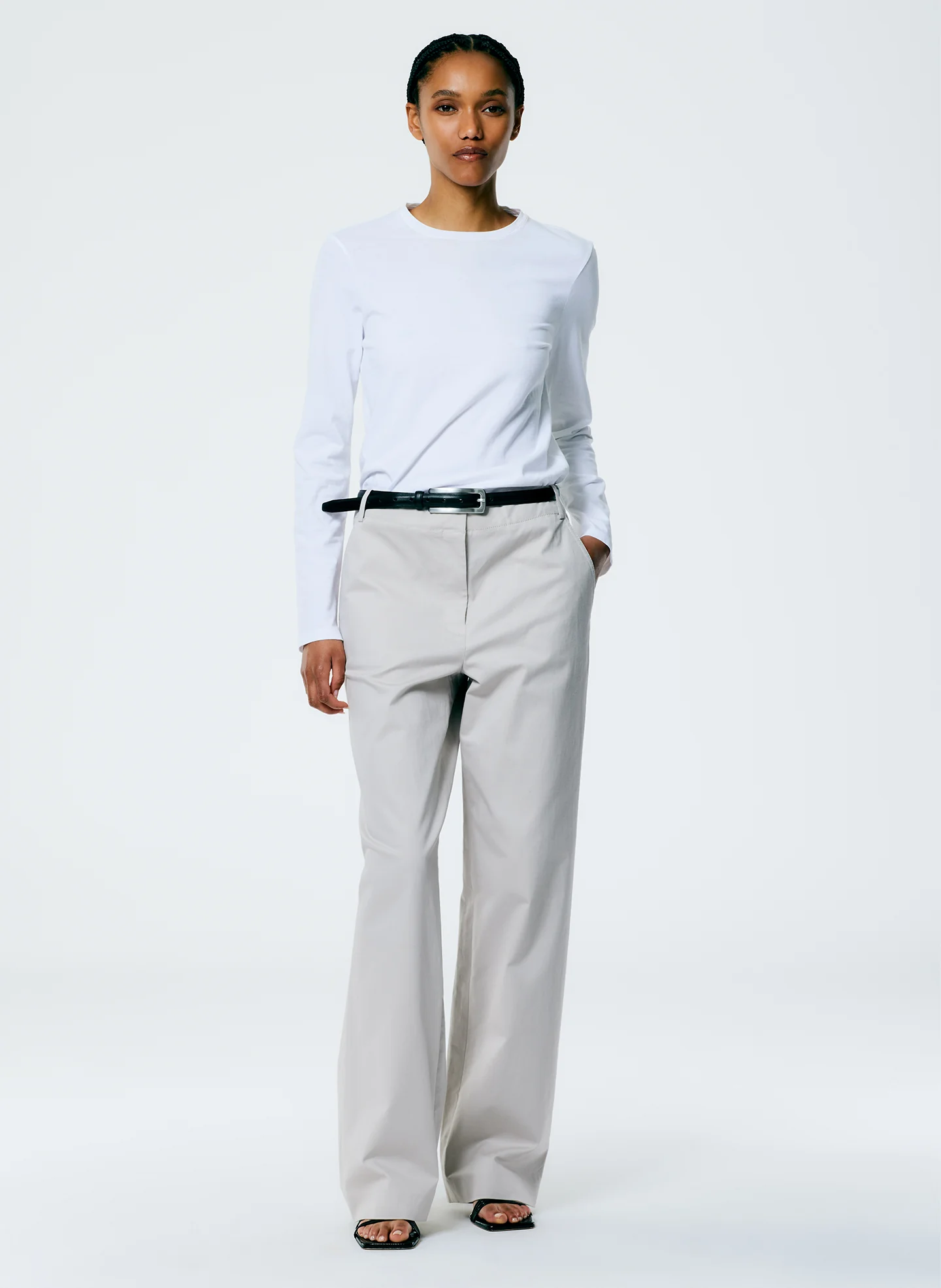 Long Sleeve Fitted T-Shirt - Image 4