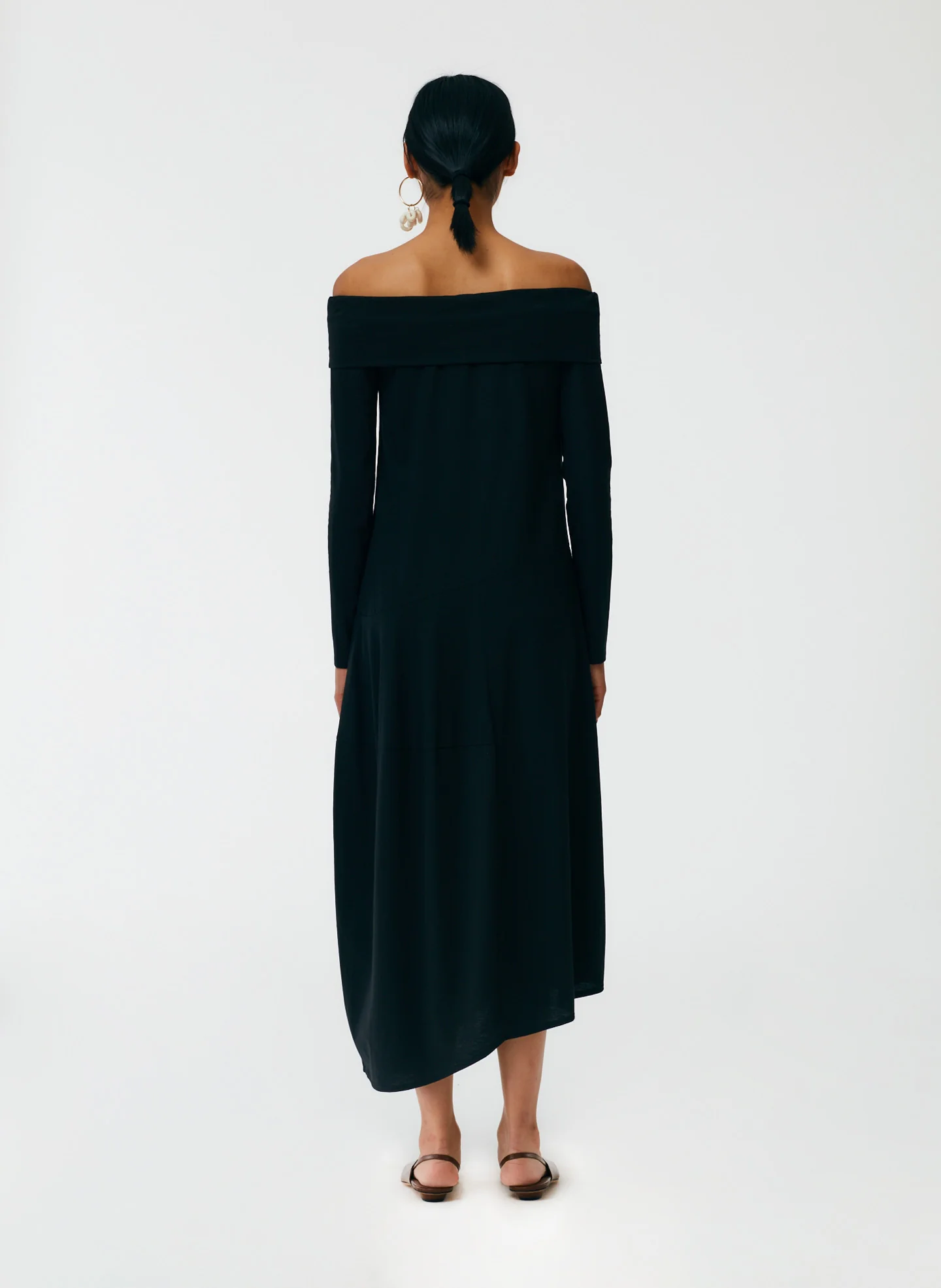 Off The Shoulder T-Shirt Dress - Image 10