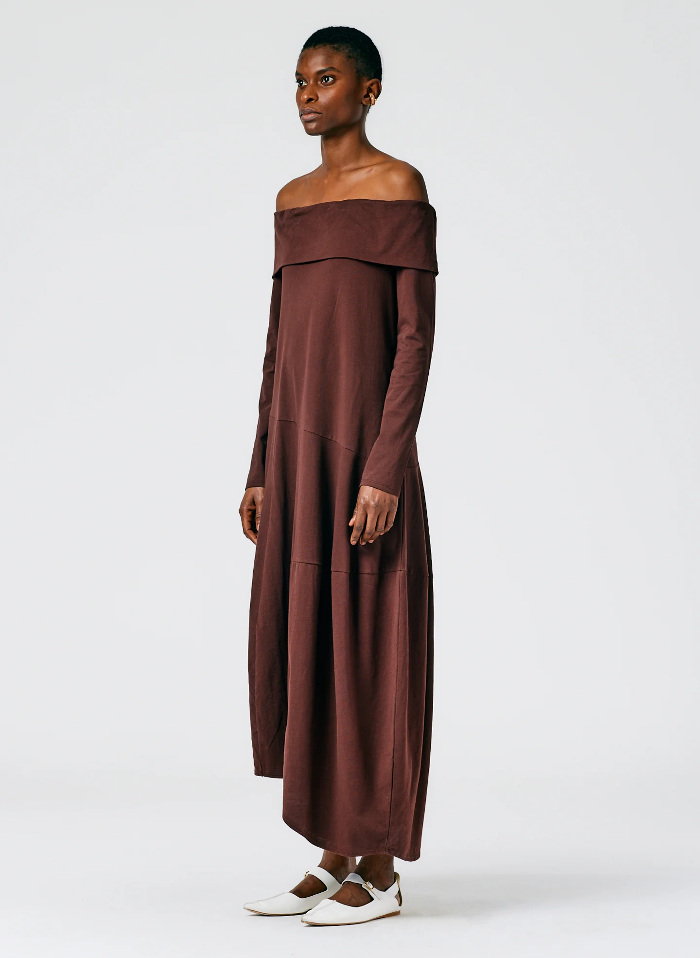 Off The Shoulder T-Shirt Dress - Image 3