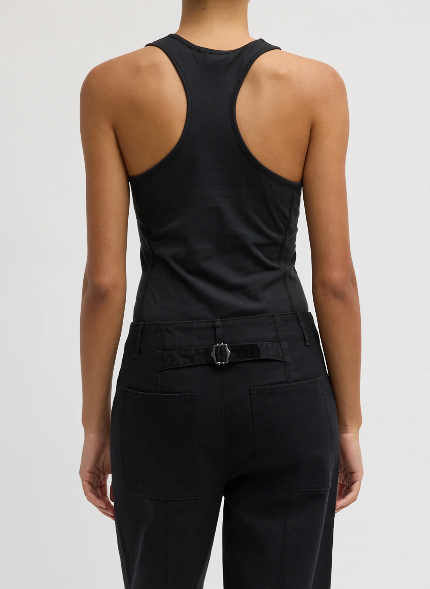 Crewneck Racerback Bodysuit - Image 3