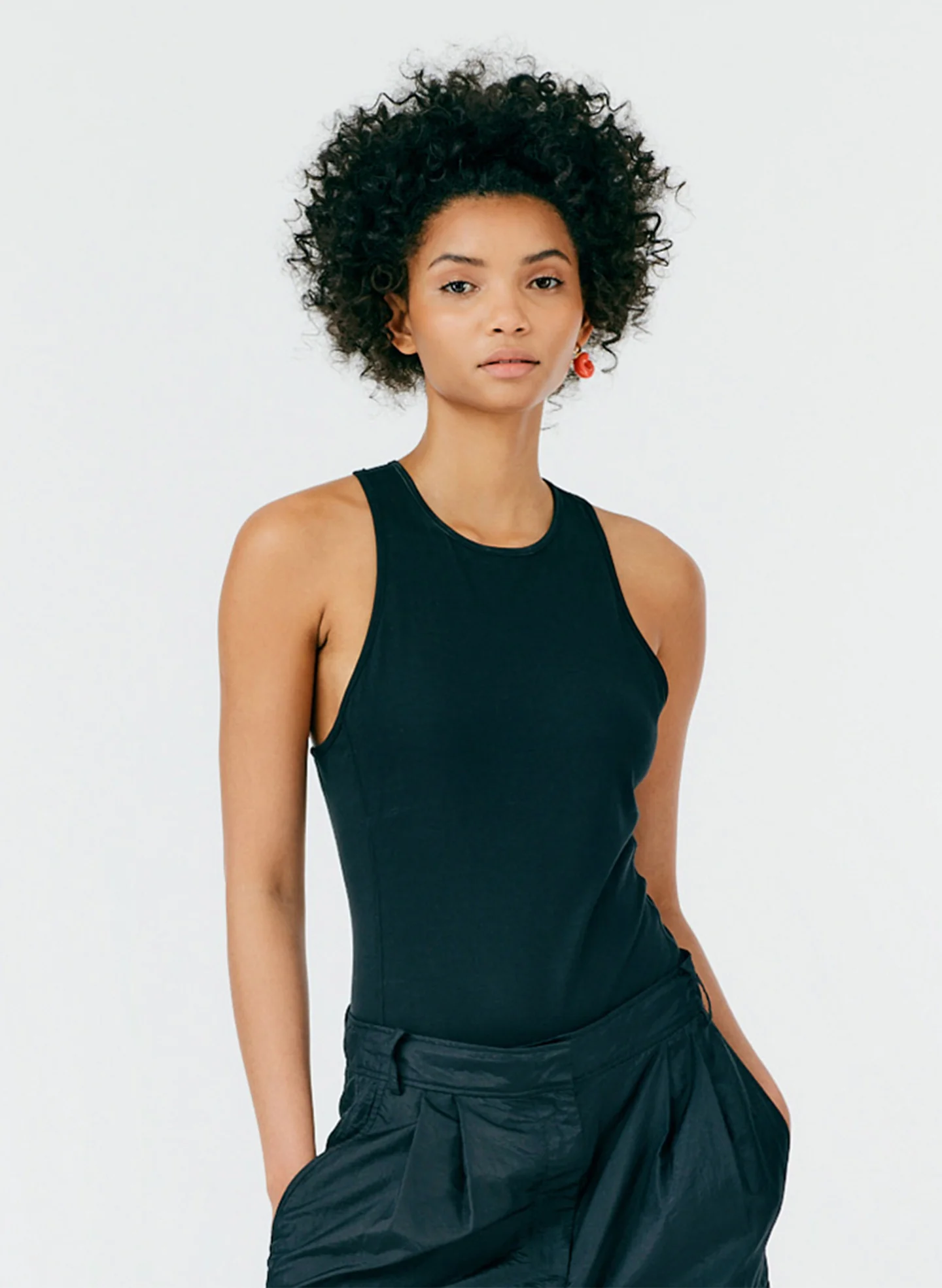 T-Shirt Crewneck Racerback Bodysuit - Image 6