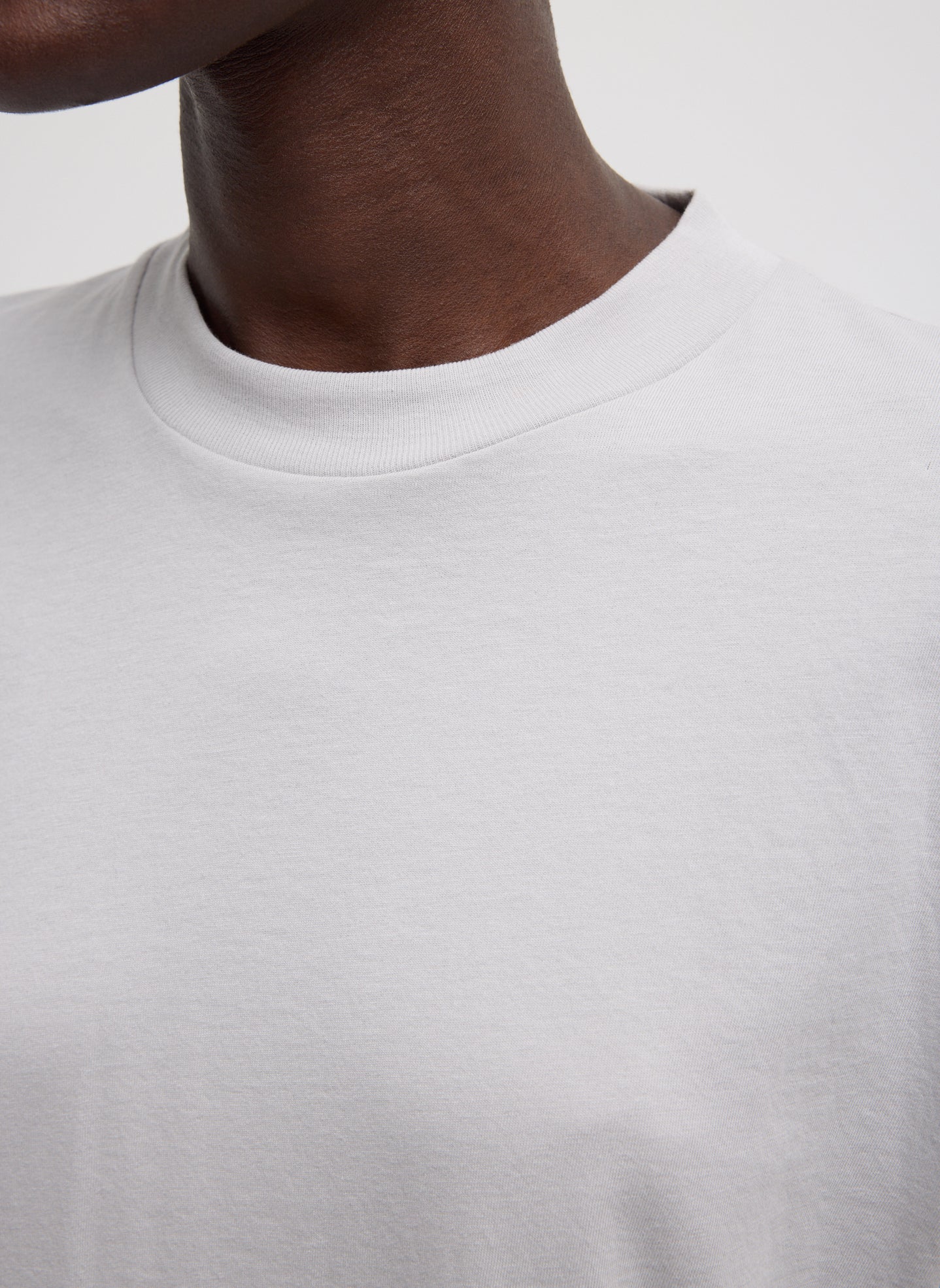 Mock Neck Unisex T-Shirt - Image 4