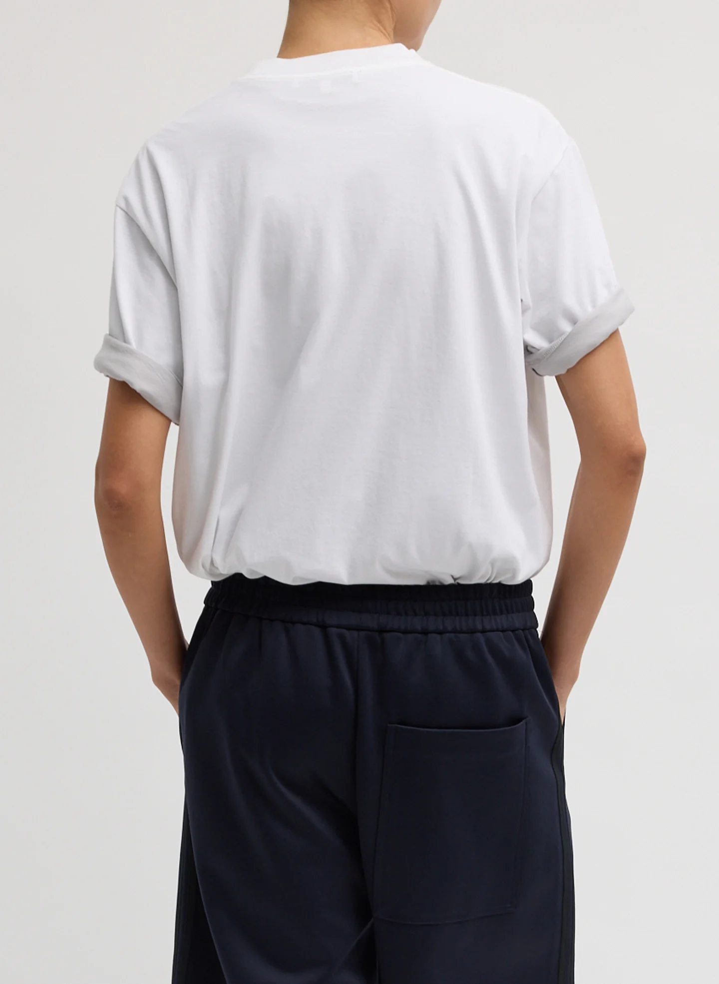 Mock Neck Unisex T-Shirt - Image 4