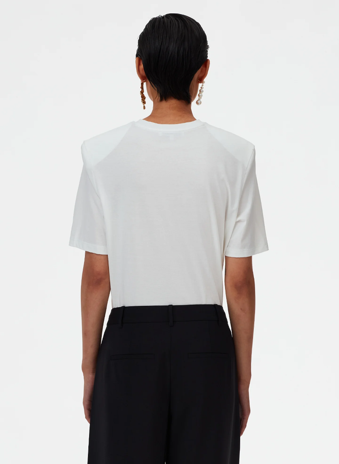 Removable Shoulder Pad T-Shirt - Image 7