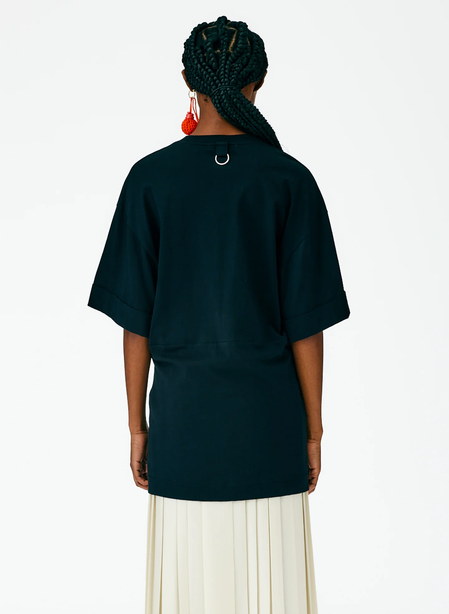 T-Shirting Rolled Sleeve Tunic - Image 5