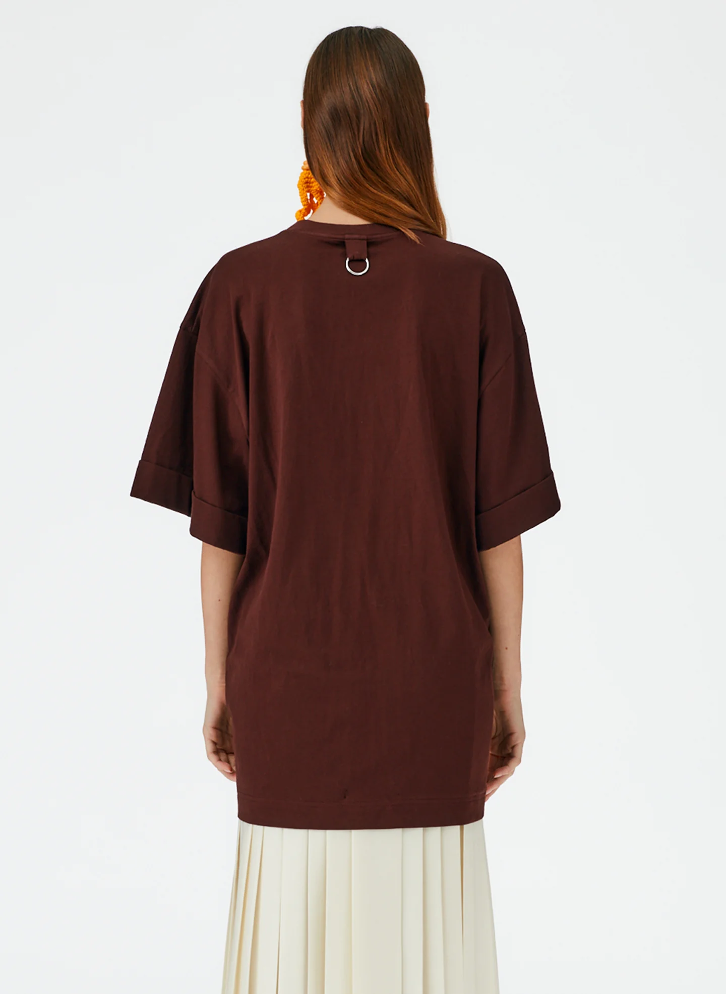 T-Shirting Rolled Sleeve Tunic - Image 4