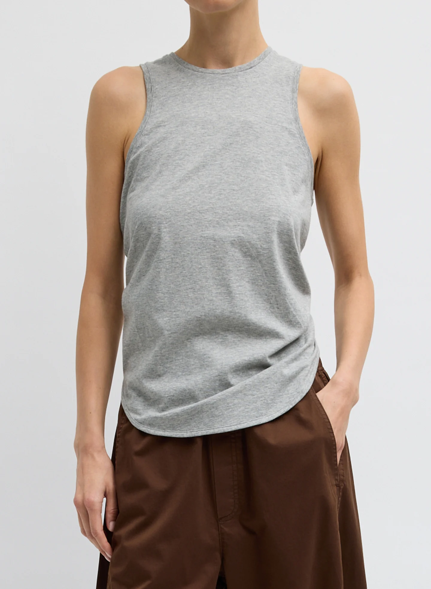 Shirred Back Tank