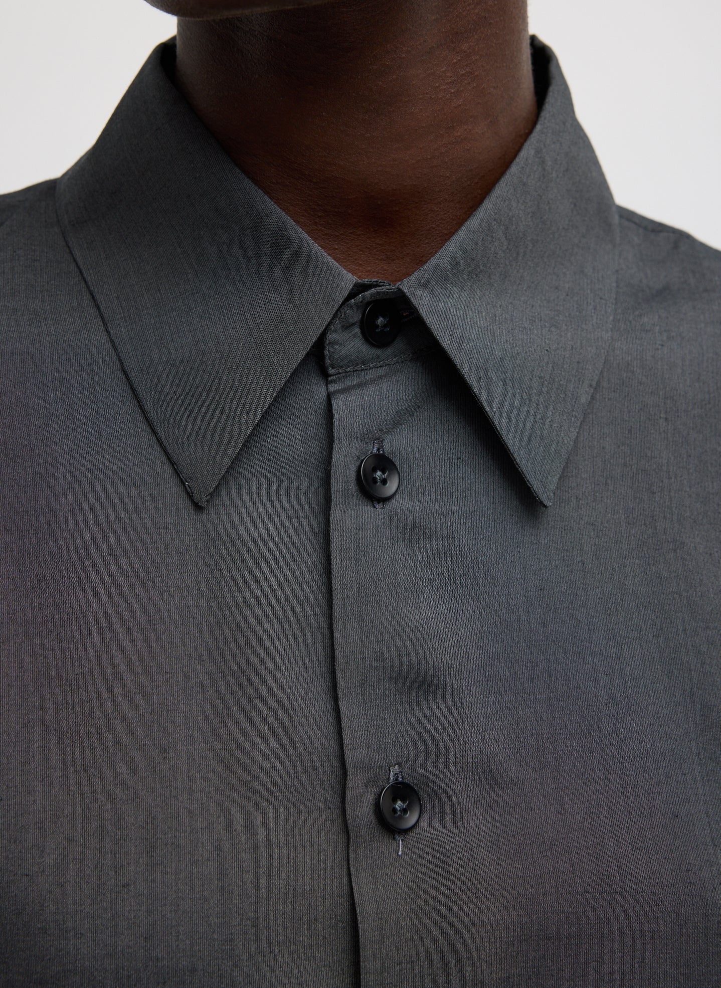 Ultra Light Silk Tencel Oversized Shirt - Image 6