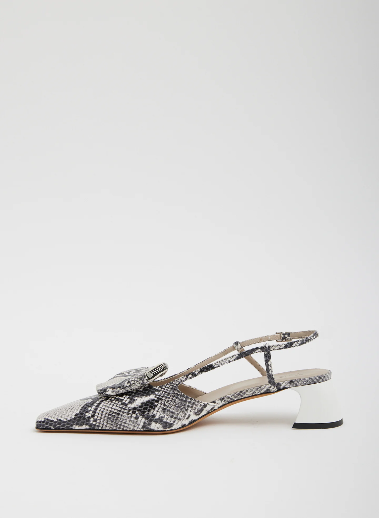Victor Embossed Snake Slingback - Image 4