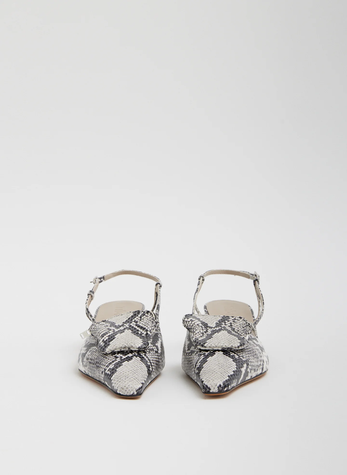 Victor Embossed Snake Slingback - Image 6