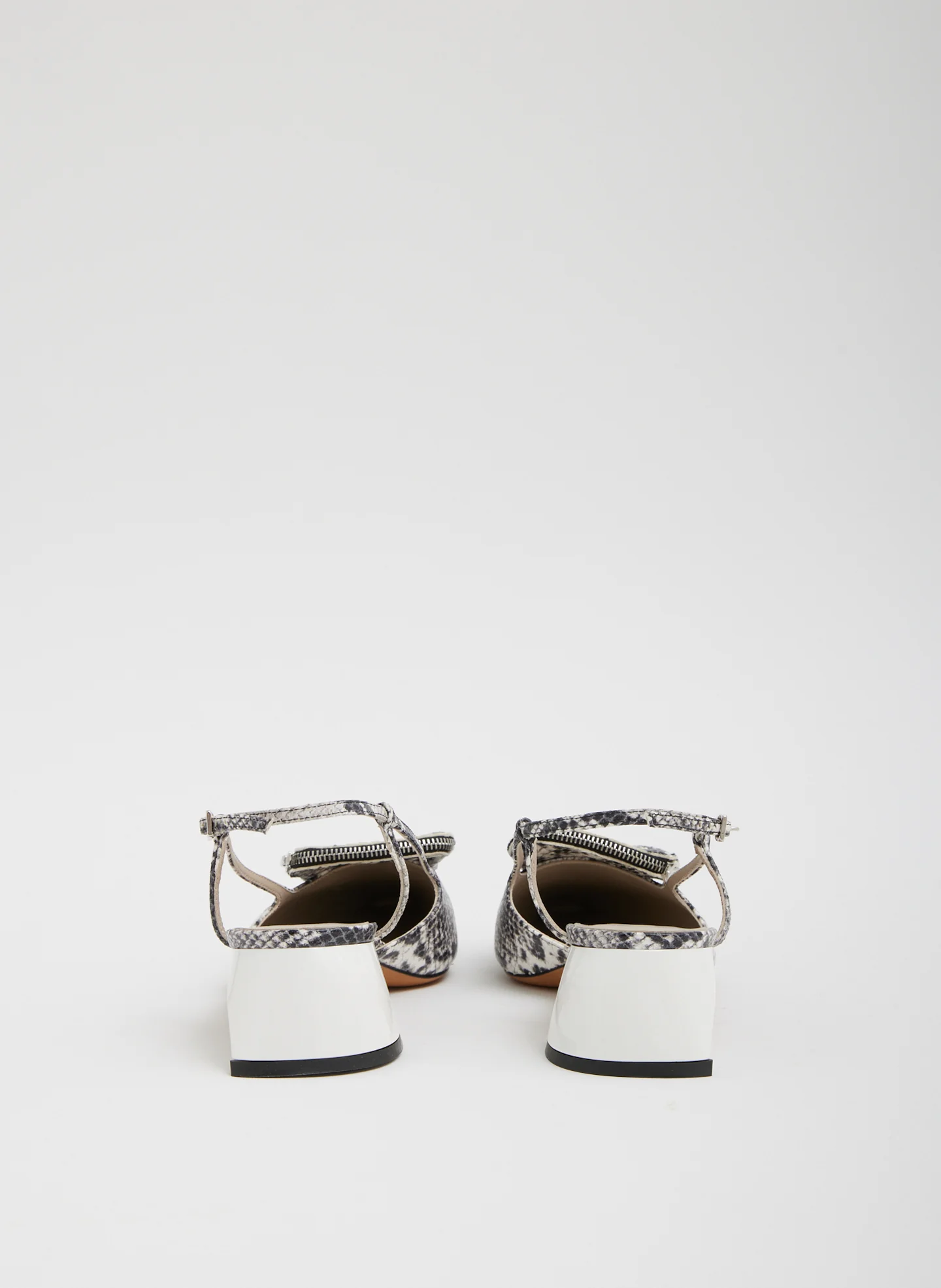 Victor Embossed Snake Slingback - Image 7