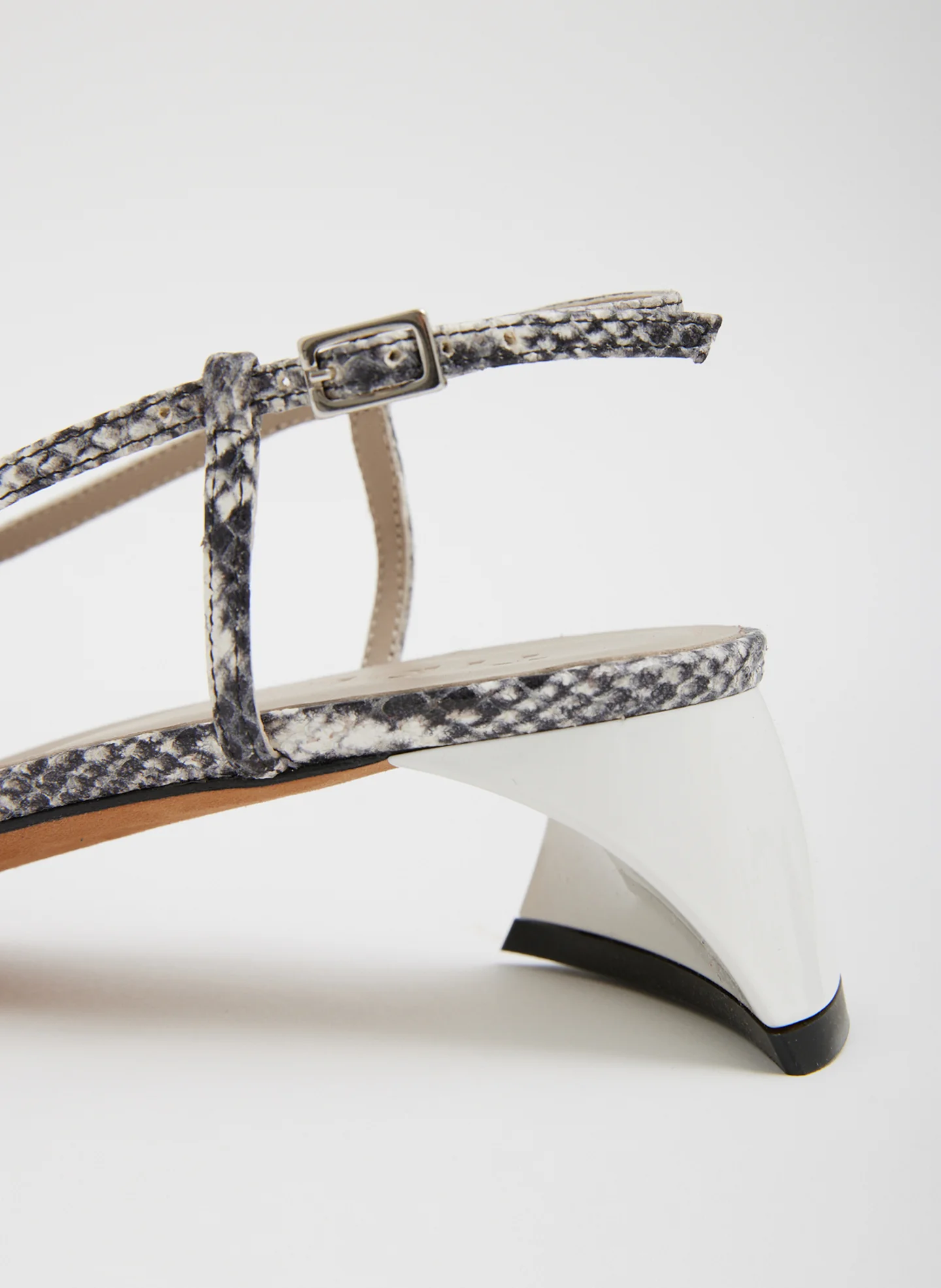 Victor Embossed Snake Slingback - Image 8