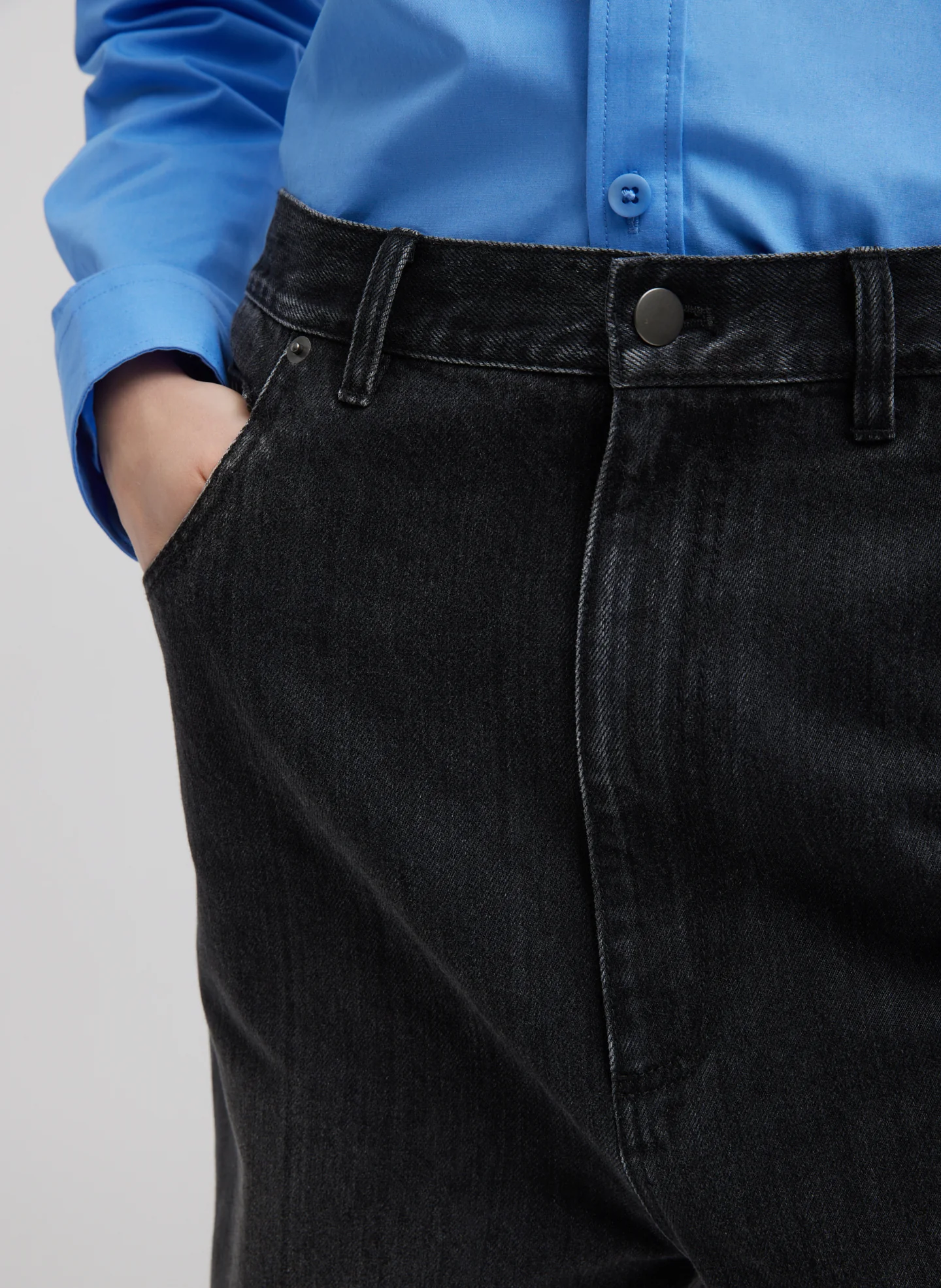 Vintage Black Denim Ryder Jean - Image 2