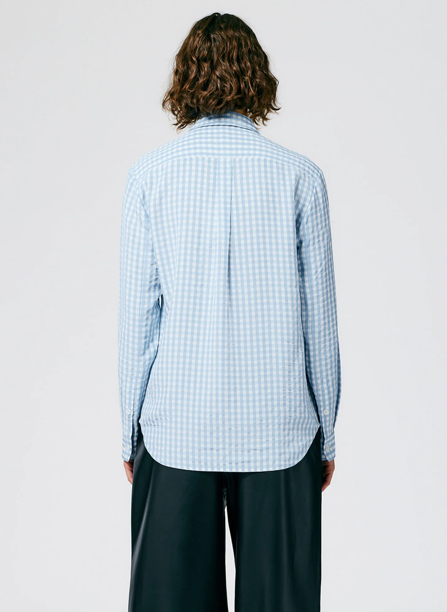Viscose Gingham Classic Men's Shirt - Image 3