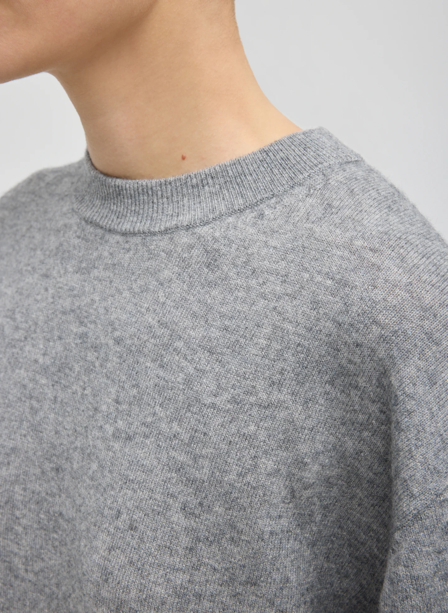 Washable Cashmere Oversized Easy T-Shirt - Image 5