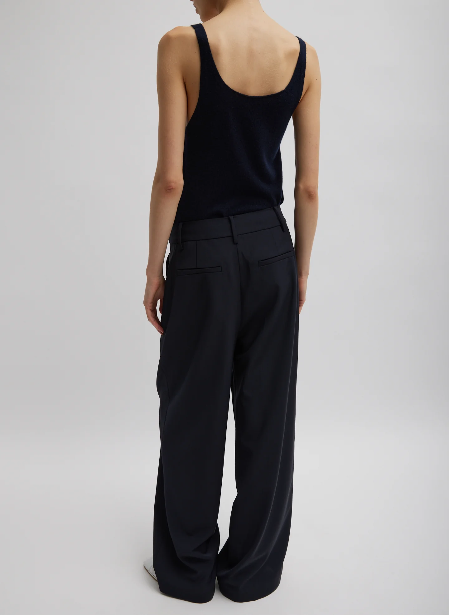Washable Cashmere Tank Sweater - Image 4