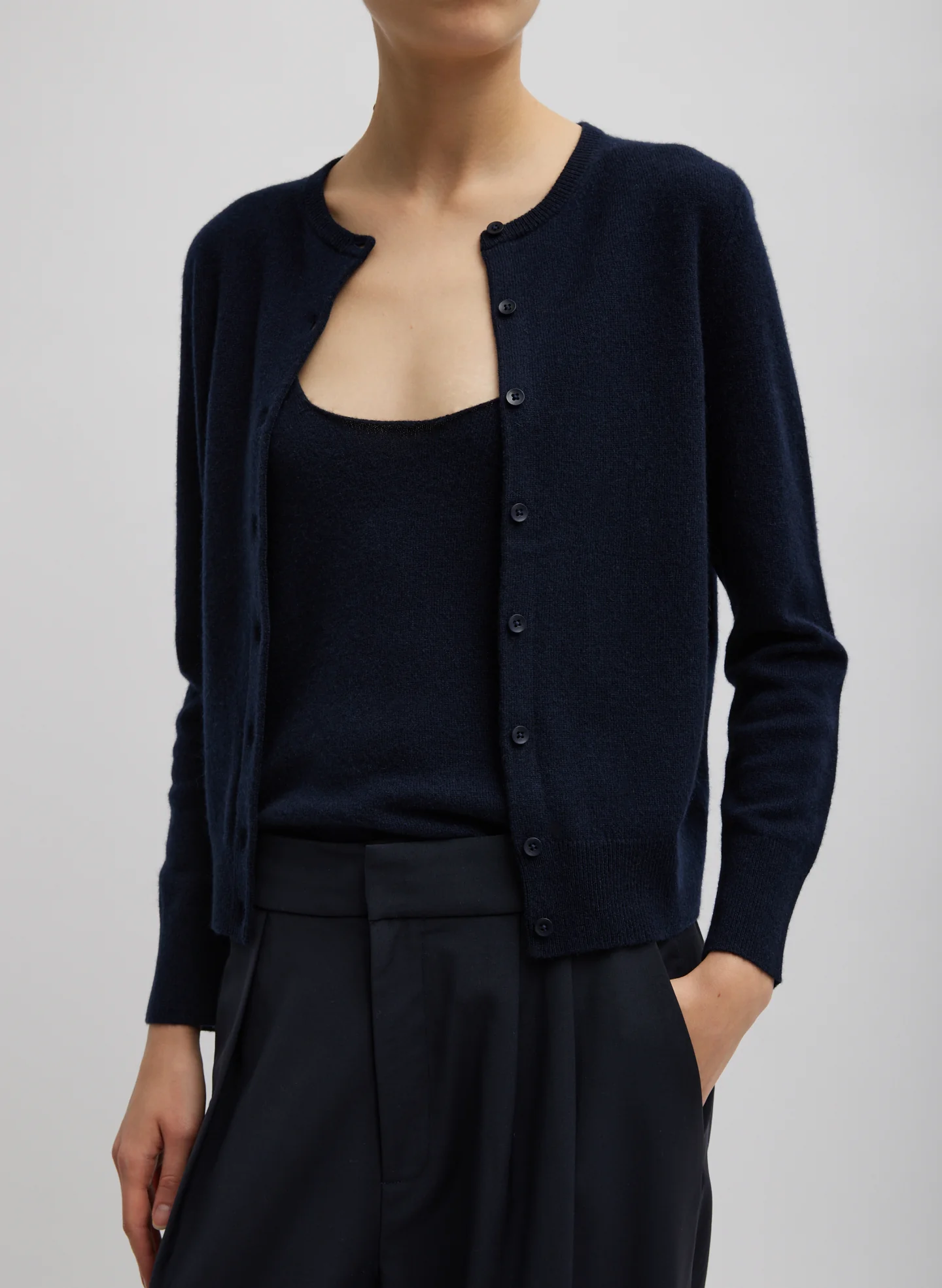 Washable Cashmere Tank Sweater - Image 5
