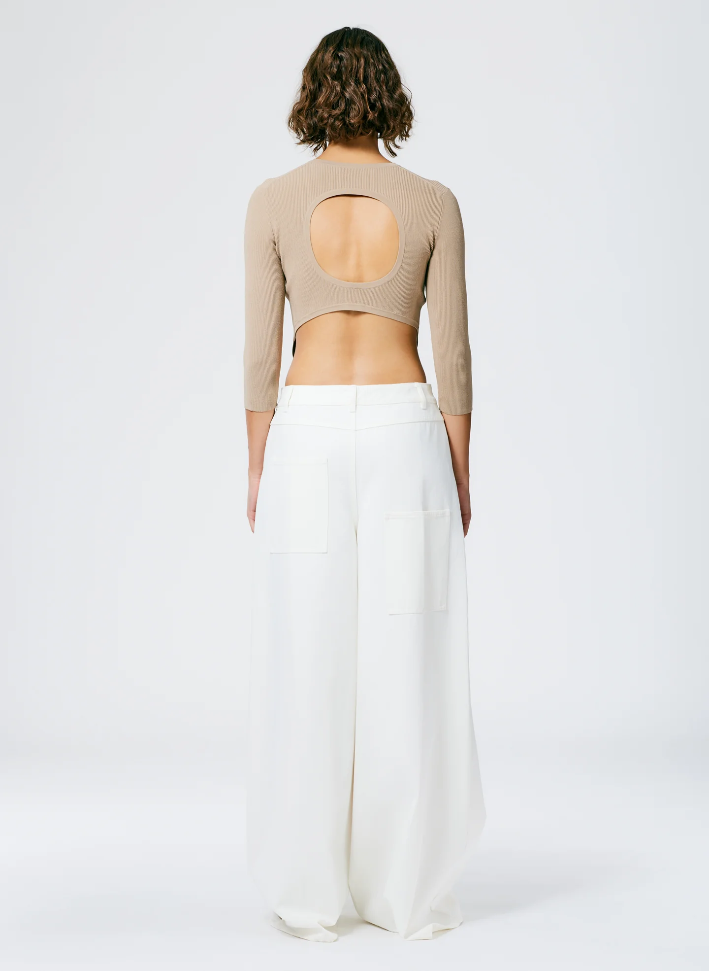 White Denim Murray Jean - Petite - Image 3