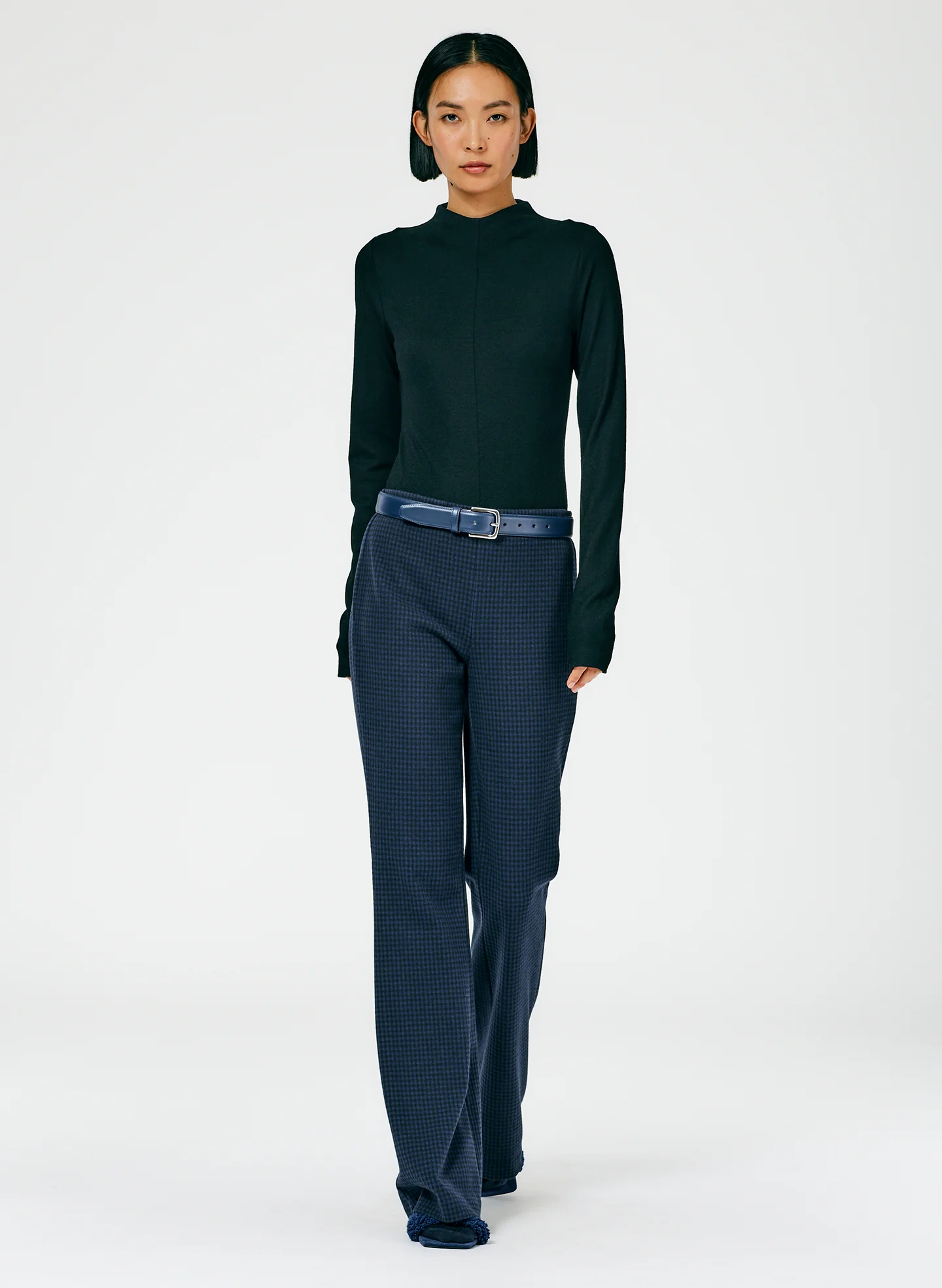 Wool Jersey Funnelneck Bodysuit - Image 5