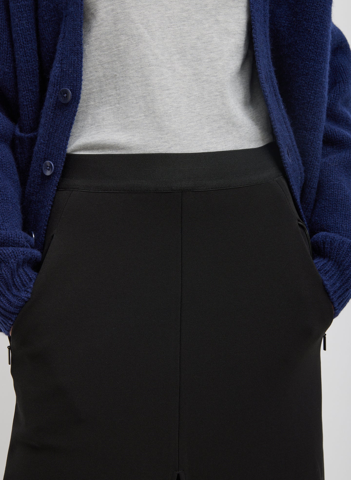 Wren Crepe Knit Midi Skirt - Image 3