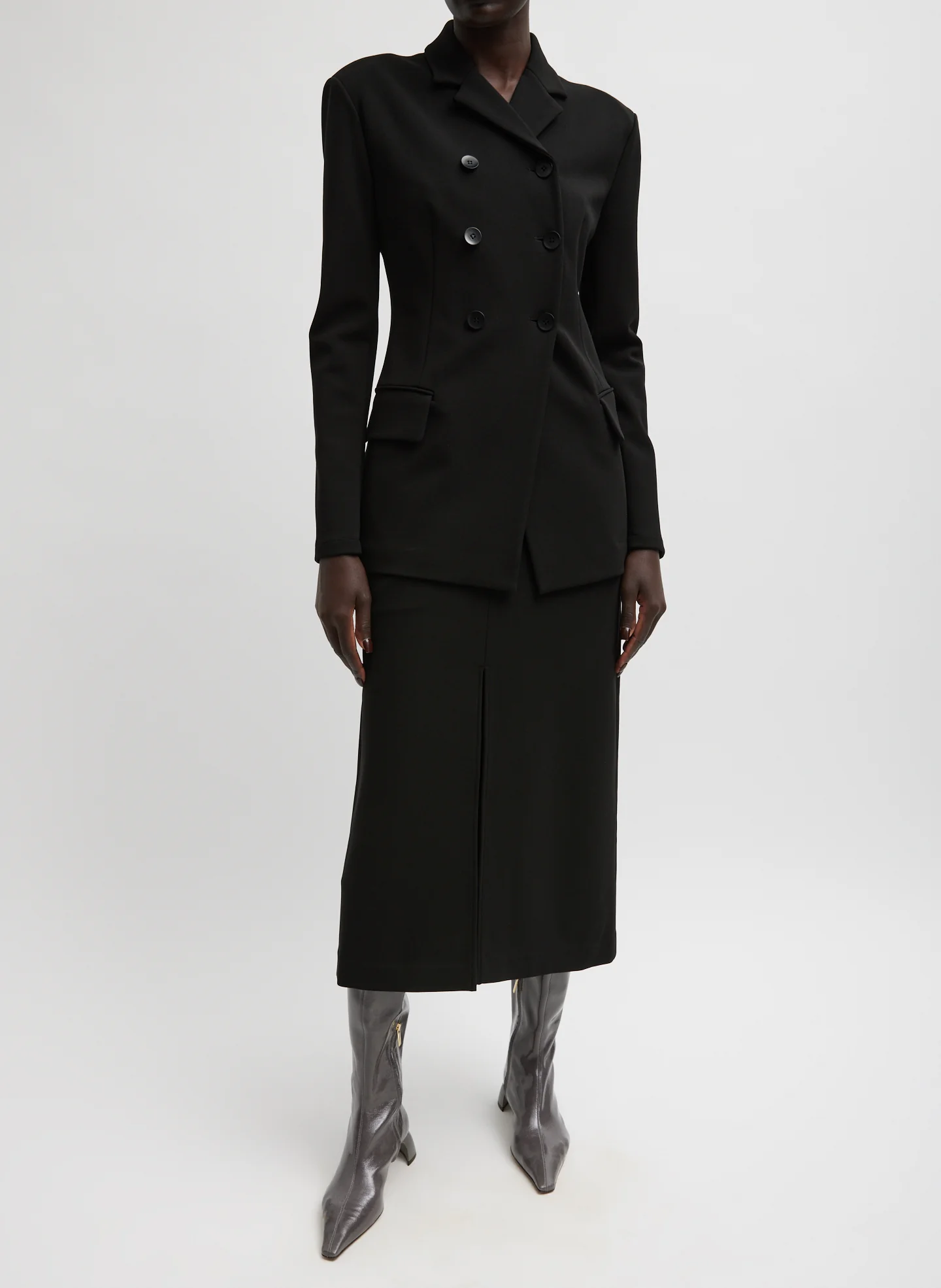 Wren Crepe Knit Midi Skirt - Image 6